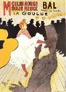  Henri  Toulouse-Lautrec Moulin Rouge oil painting on canvas